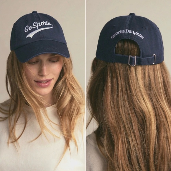 Favorite Daughter Accessories - Go Sports Your Favorite Daughter Cotton Twill Adjustable Baseball Cap NWT